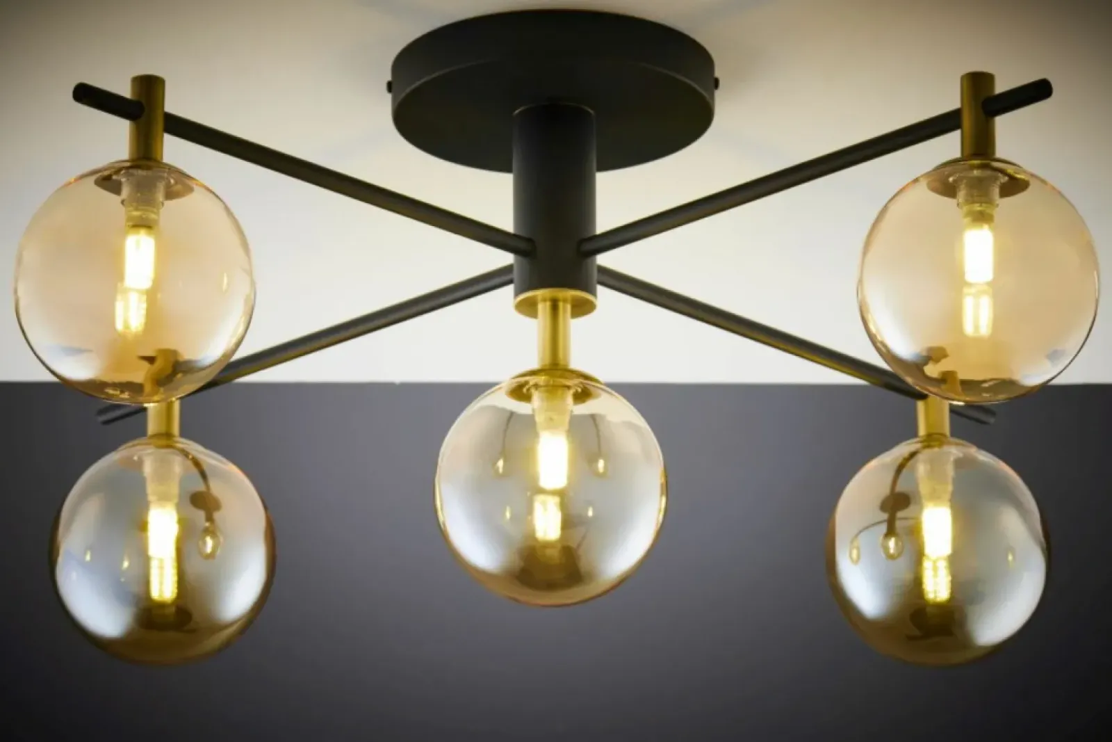 Sklep Kaja Lampa sufitowa do sypialni JUP 2032 FIG 5 CZ/MS BU FIGARO | Kaja Hot