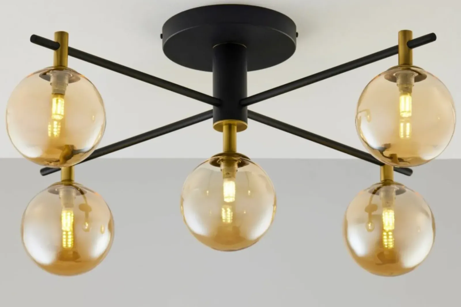 Sklep Kaja Lampa sufitowa do sypialni JUP 2032 FIG 5 CZ/MS BU FIGARO | Kaja Hot