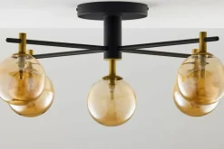 Sklep Kaja Lampa sufitowa do sypialni JUP 2032 FIG 5 CZ/MS BU FIGARO | Kaja Hot