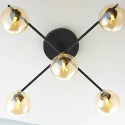 Sklep Kaja Lampa sufitowa do sypialni JUP 2032 FIG 5 CZ/MS BU FIGARO | Kaja Hot