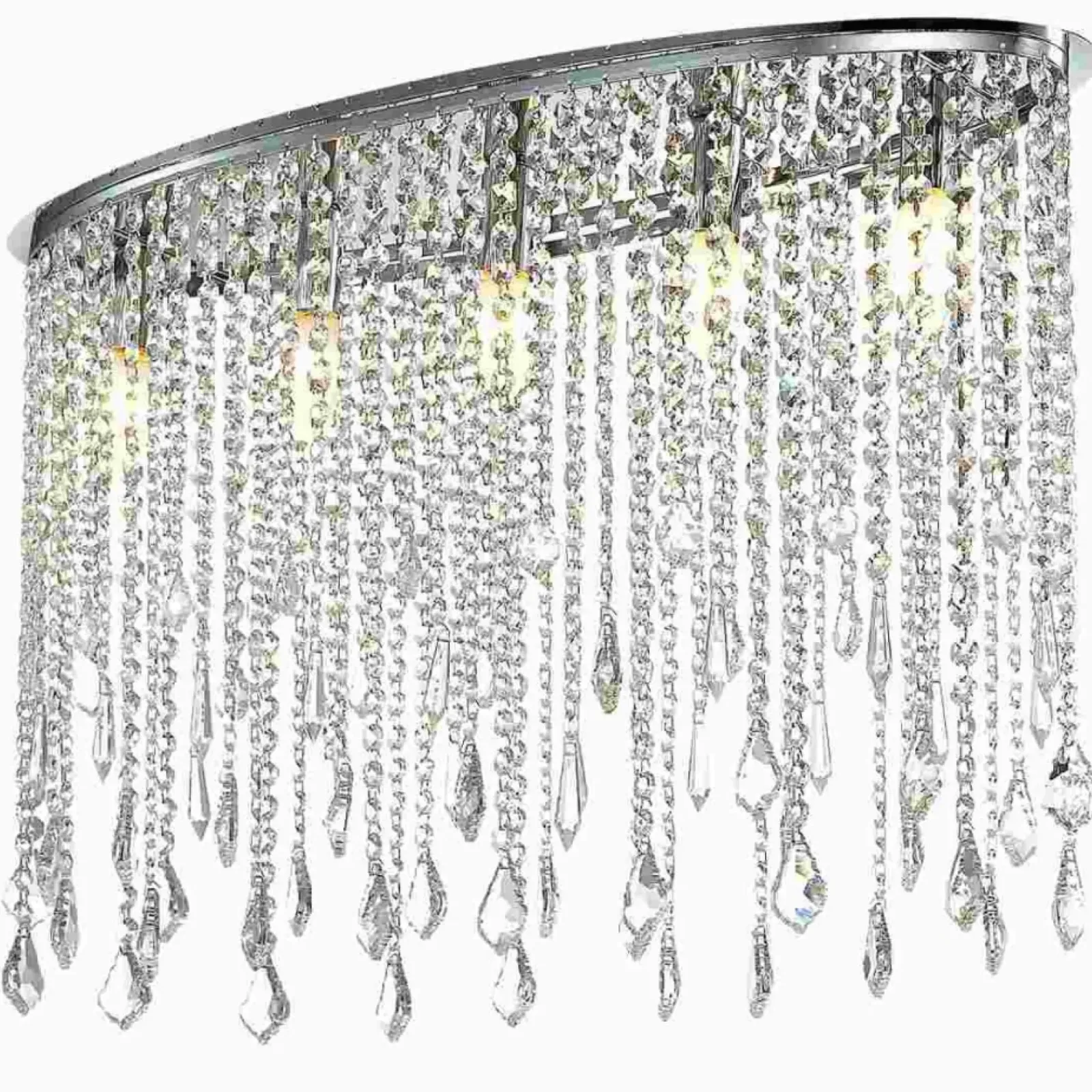 Sklep Kaja Lampa sufitowa glamour z kryształkami MA04928C-005 KAAS | Kaja* Plafony Nowoczesne