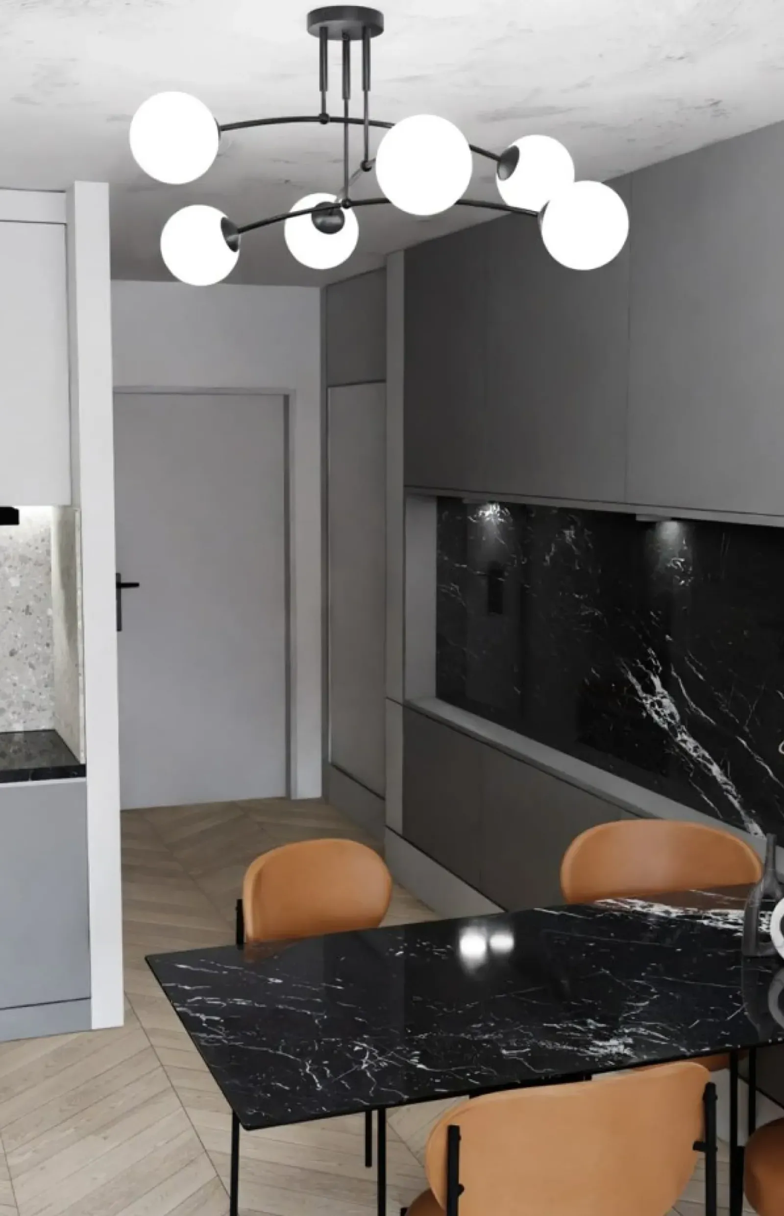 Sklep Kaja Lampa sufitowa idealna do eleganckiego wnętrza 670/6 | Kaja Store