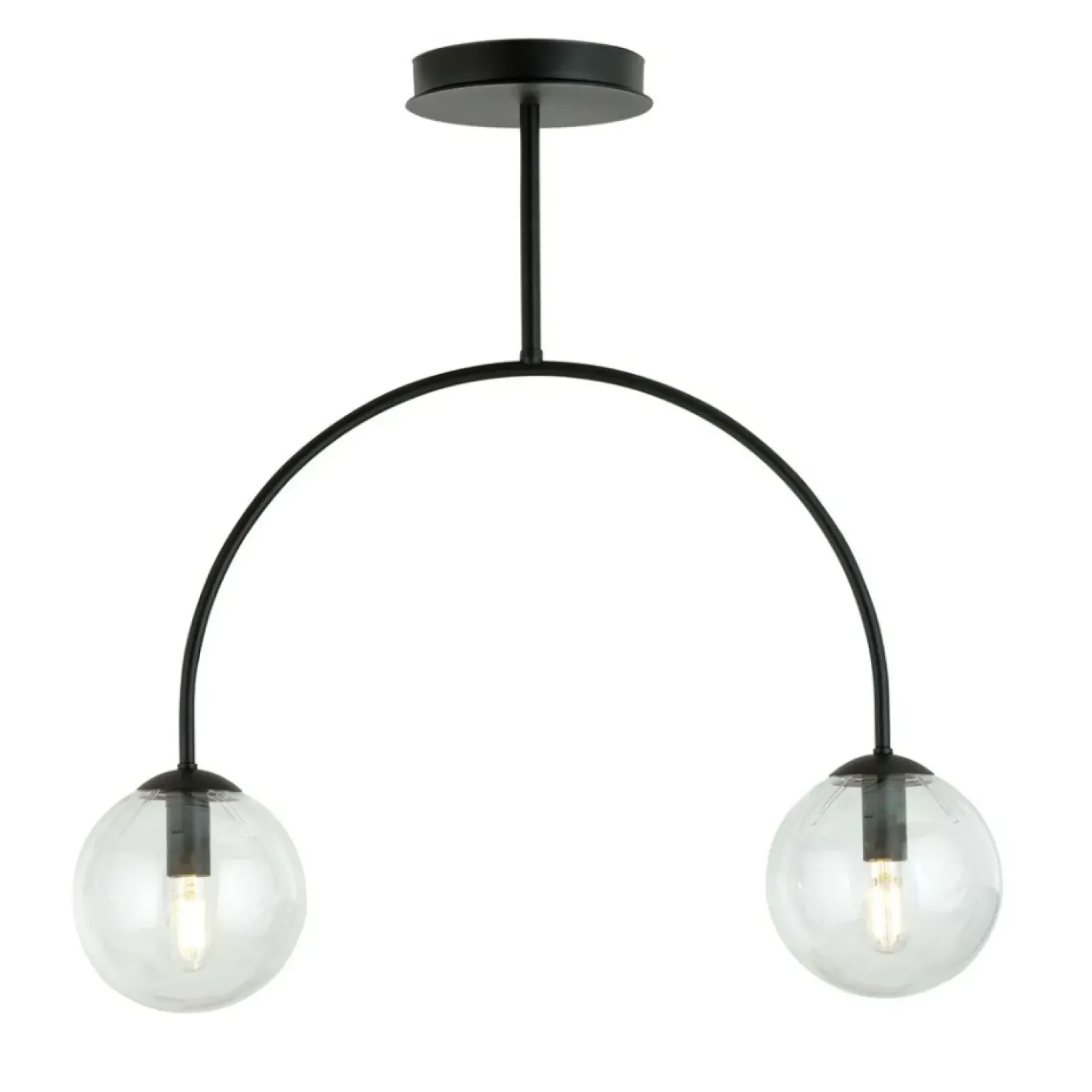 Sklep Kaja Lampa sufitowa, konstrukcja w kształcie półokręgu 1286/2 z serii ARCHI Store