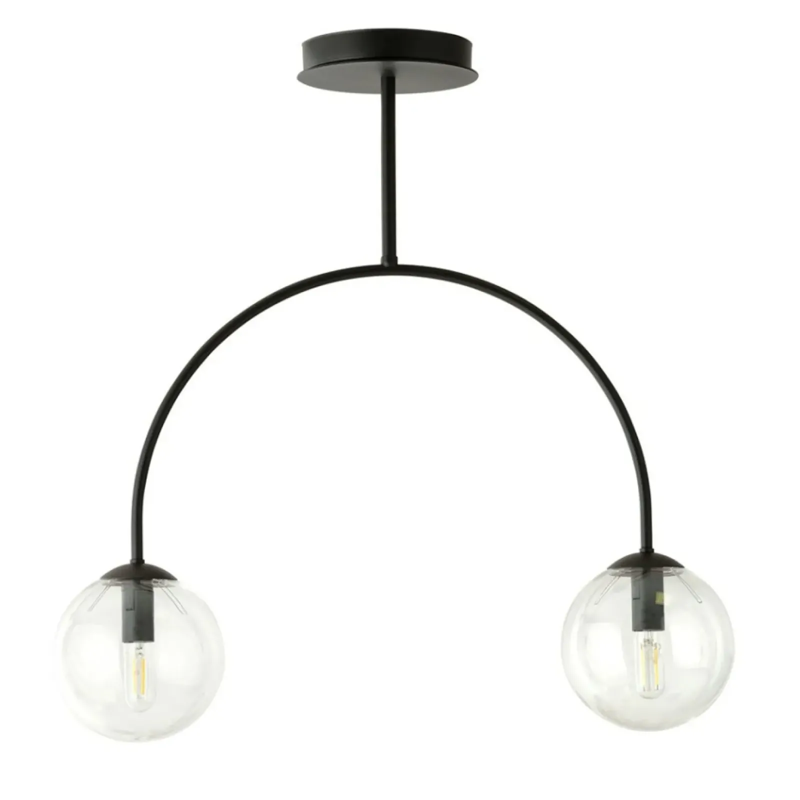 Sklep Kaja Lampa sufitowa, konstrukcja w kształcie półokręgu 1286/2 z serii ARCHI Store