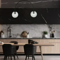 Sklep Kaja Lampa sufitowa, konstrukcja w kształcie półokręgu 1286/2 z serii ARCHI Store