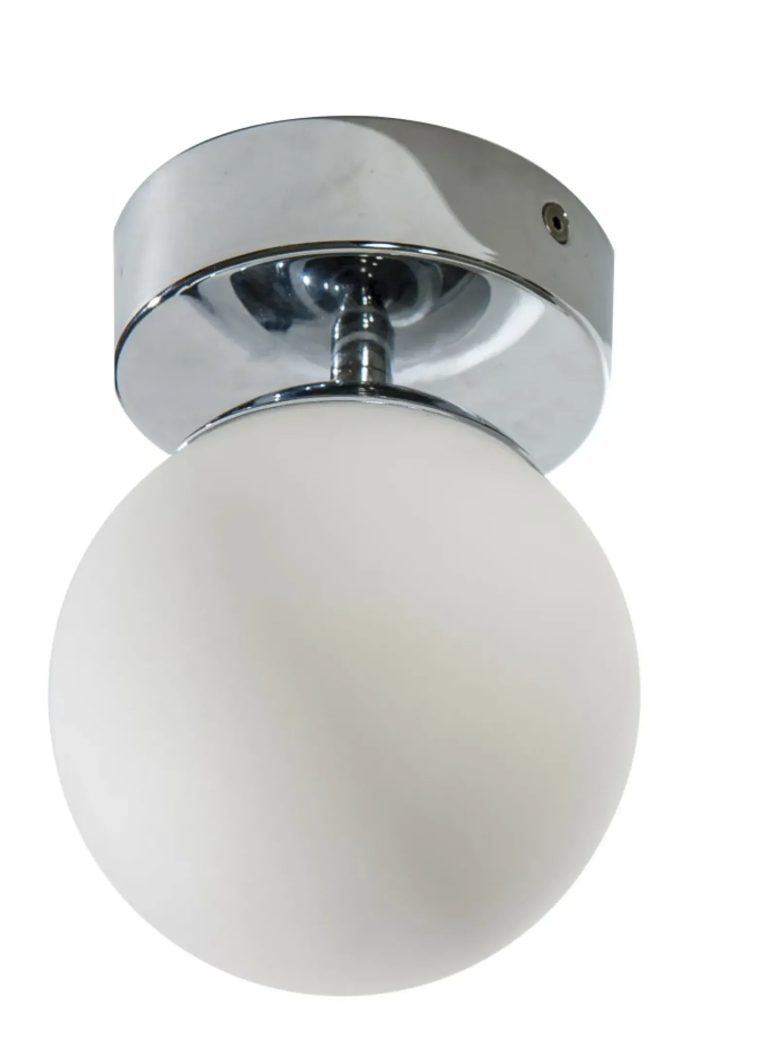 Sklep Kaja Lampa sufitowa mała chromowana lampa z kloszem AZ2069 Tao | Kaja Sale