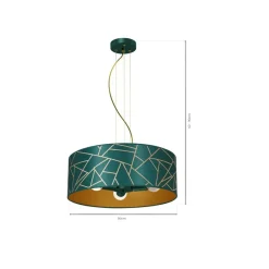 Sklep Kaja Lampa sufitowa na trzy żarówki E27 MLP7580 z serii ZIGGY | Kaja Oświetlenie Flash Sale