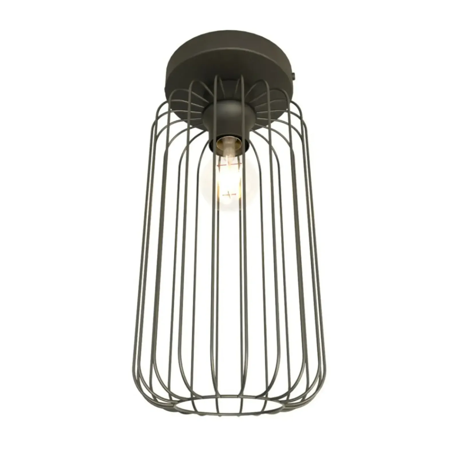 Sklep Kaja Lampa sufitowa, nowoczesny, druciany plafon 1367/1 z serii BARN czarny Hot