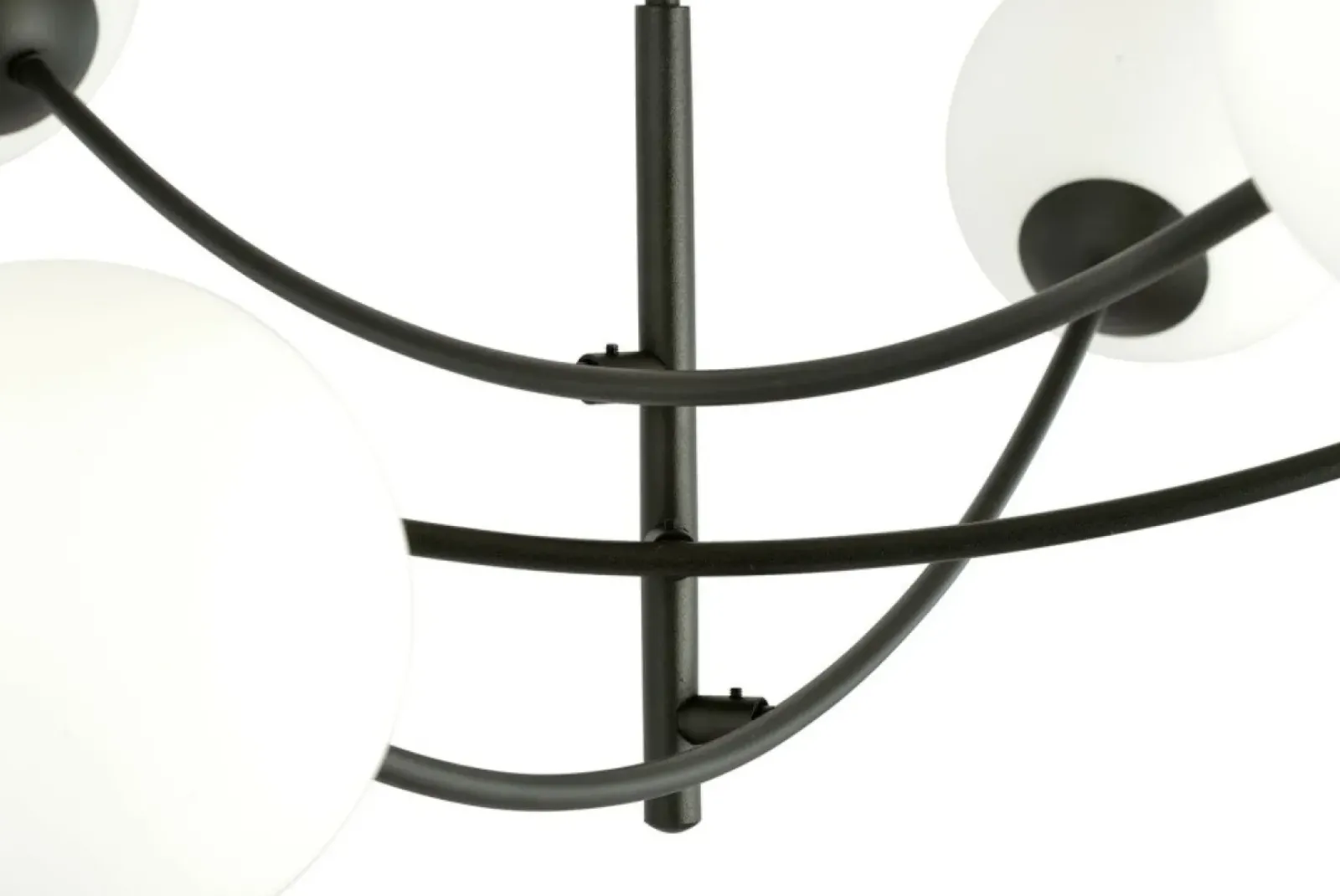 Sklep Kaja Lampa sufitowa o obłych kształtach, białe kule 1102/6 HUNTER | Kaja New