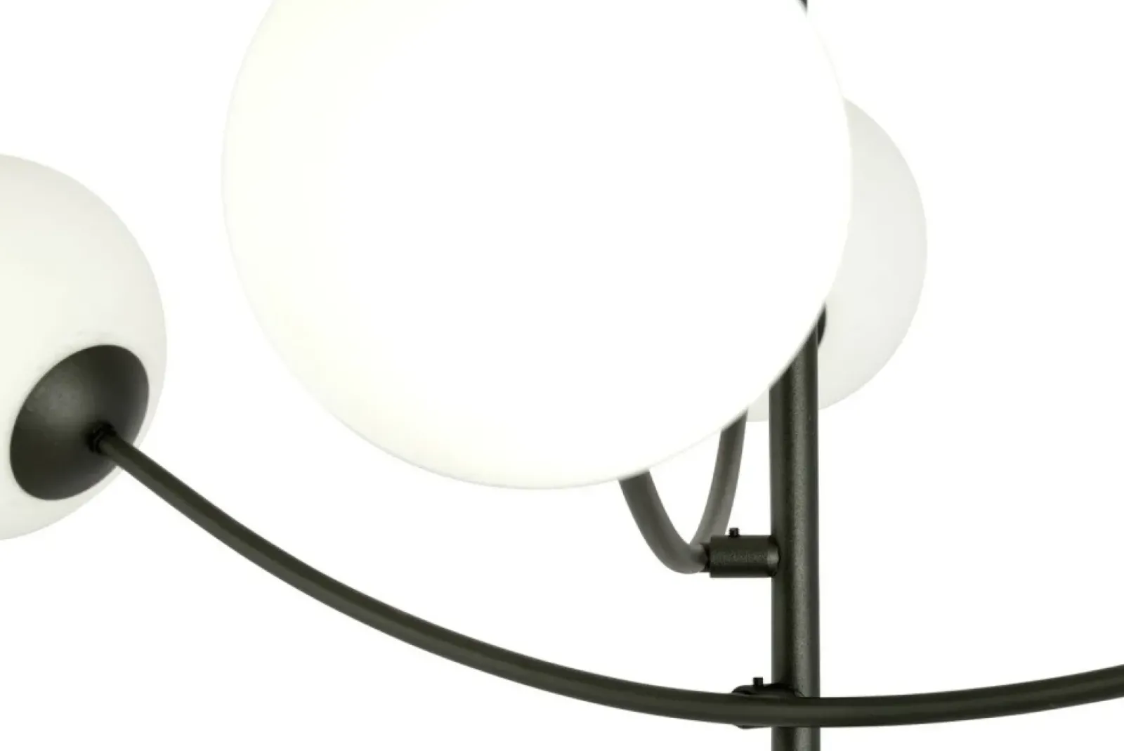 Sklep Kaja Lampa sufitowa o obłych kształtach, białe kule 1102/6 HUNTER | Kaja New