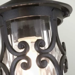 Sklep Kaja Lampa sufitowa, ogrodowa, na taras BL13A-BLACK z serii HEREFORD* Plafony Zewnętrzne