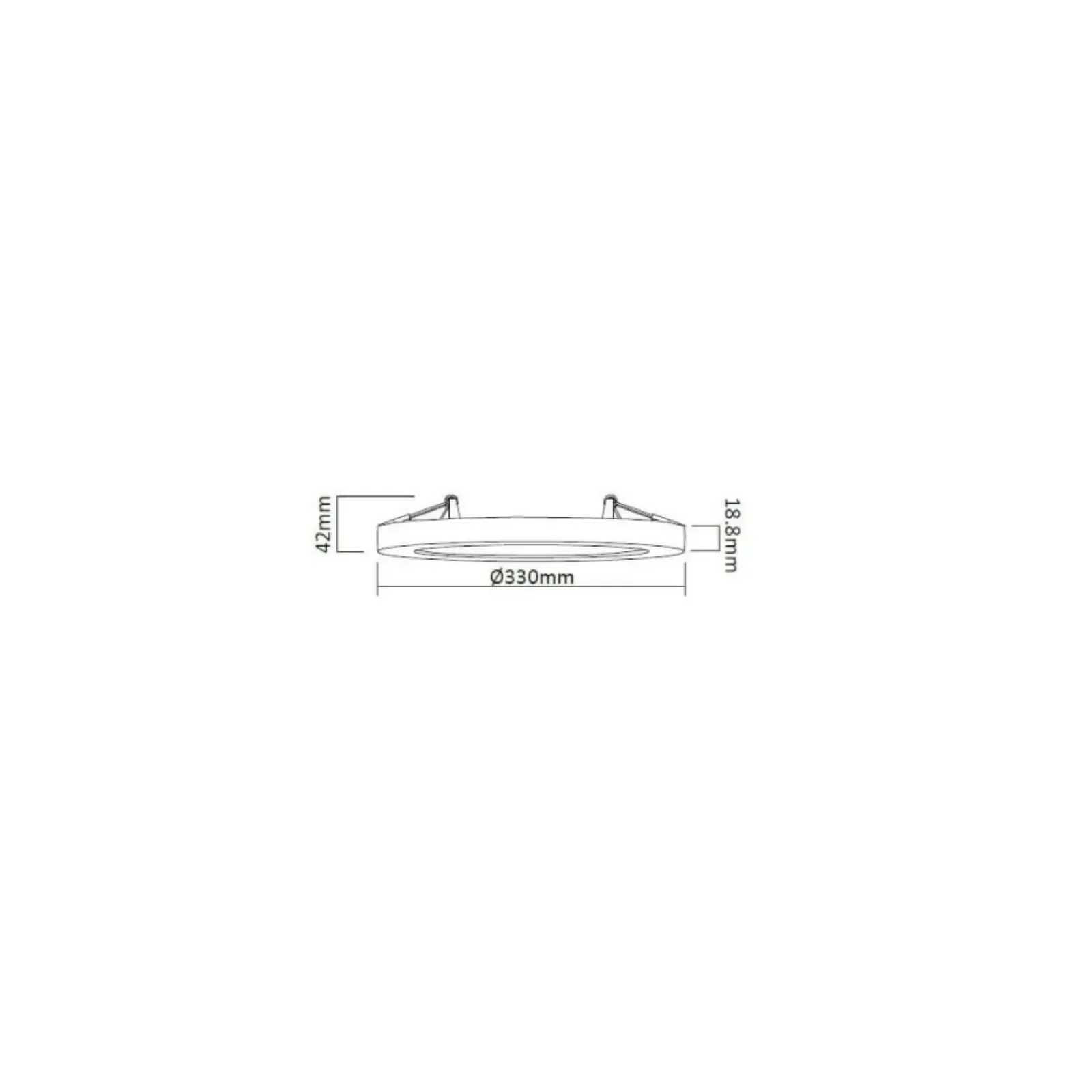 Sklep Kaja Lampa sufitowa pod- i natynkowy okrąg LP-330/1C 4WH YORK | Kaja* Lampy Led|Plafony Nowoczesne