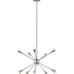 Sklep Kaja Lampa sufitowa, polerowany nikiel FE-JAX10-PN z serii JAX polerowanynikiel Cheap