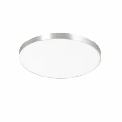Sklep Kaja Lampa sufitowa srebrna okrągła CL12100008-SL SIERRA | Kaja* Lampy Led|Plafony Nowoczesne
