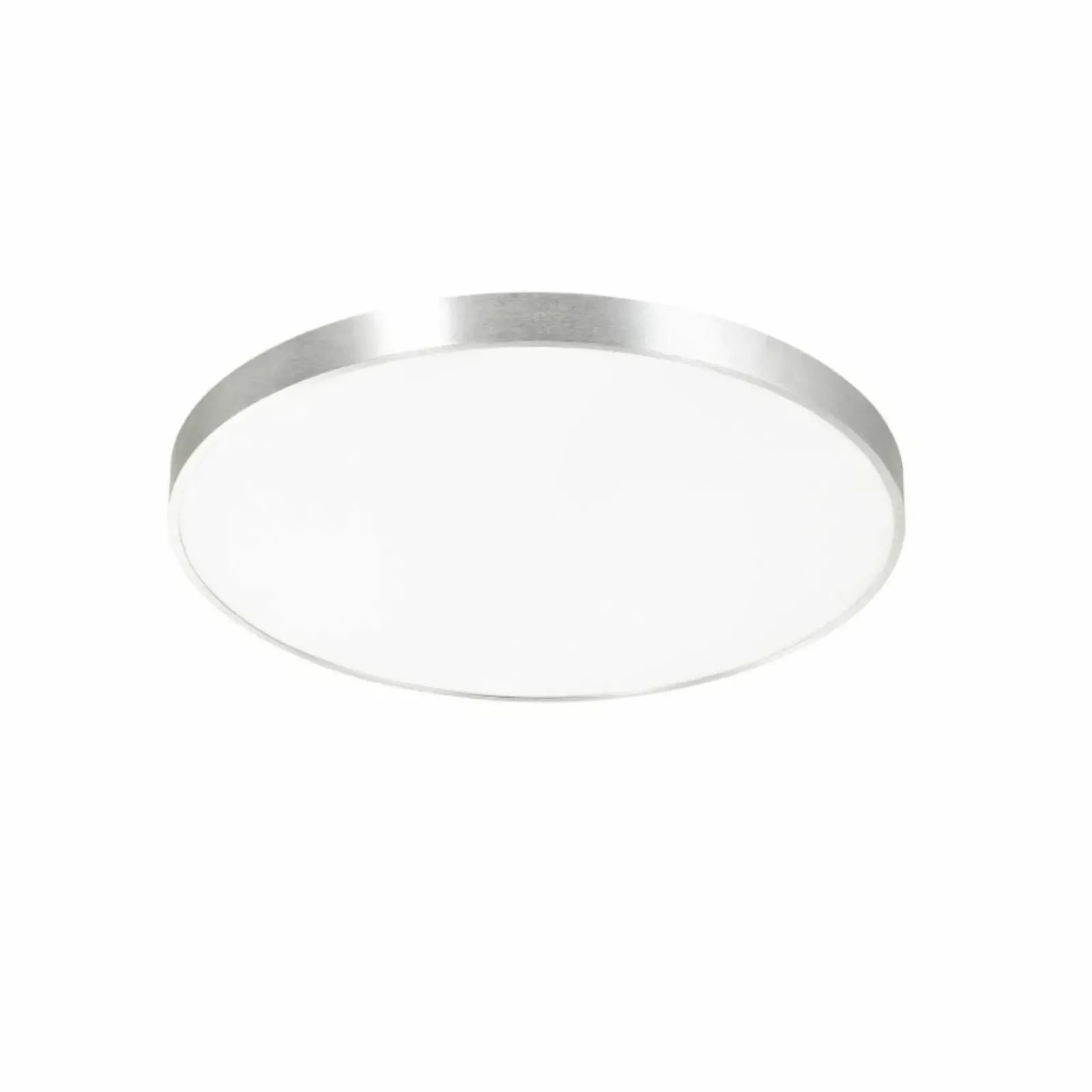 Sklep Kaja Lampa sufitowa srebrna okrągła CL12100008-SL SIERRA | Kaja* Lampy Led|Plafony Nowoczesne