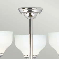 Sklep Kaja Lampa sufitowa w kolorze chromu BATH-CD3 z serii CHEADLE* Randole Tradycyjne