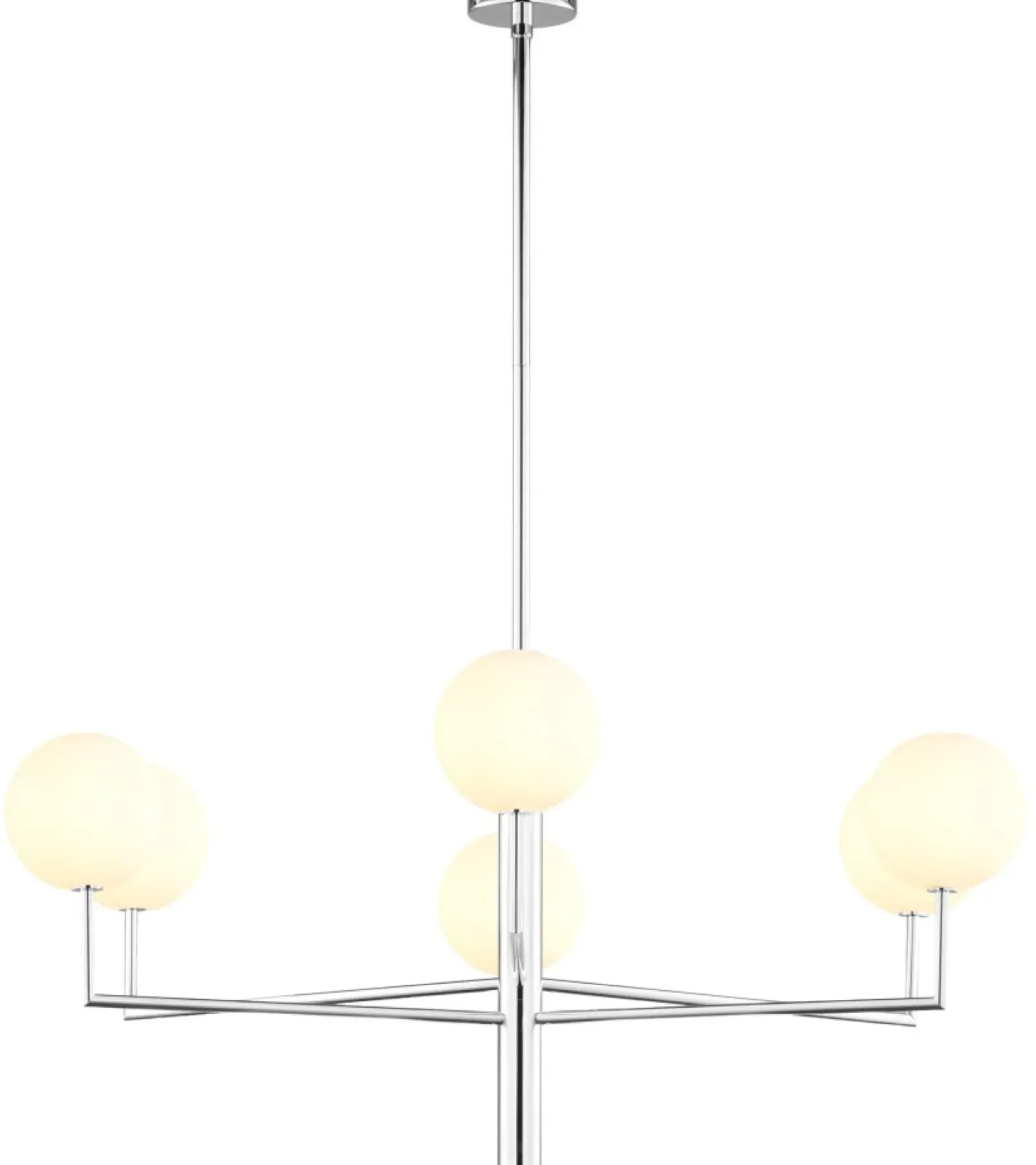 Sklep Kaja Lampa sufitowa w kolorze niklu, do jadalni JUP 1935 z serii FEME Best