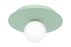 Sklep Kaja Lampa sufitowa w kolorze miętowym, plafon K-5453 z serii ROBIN* Plafony Klasyczne|Plafony
