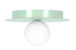 Sklep Kaja Lampa sufitowa w kolorze miętowym, plafon K-5453 z serii ROBIN* Plafony Klasyczne|Plafony