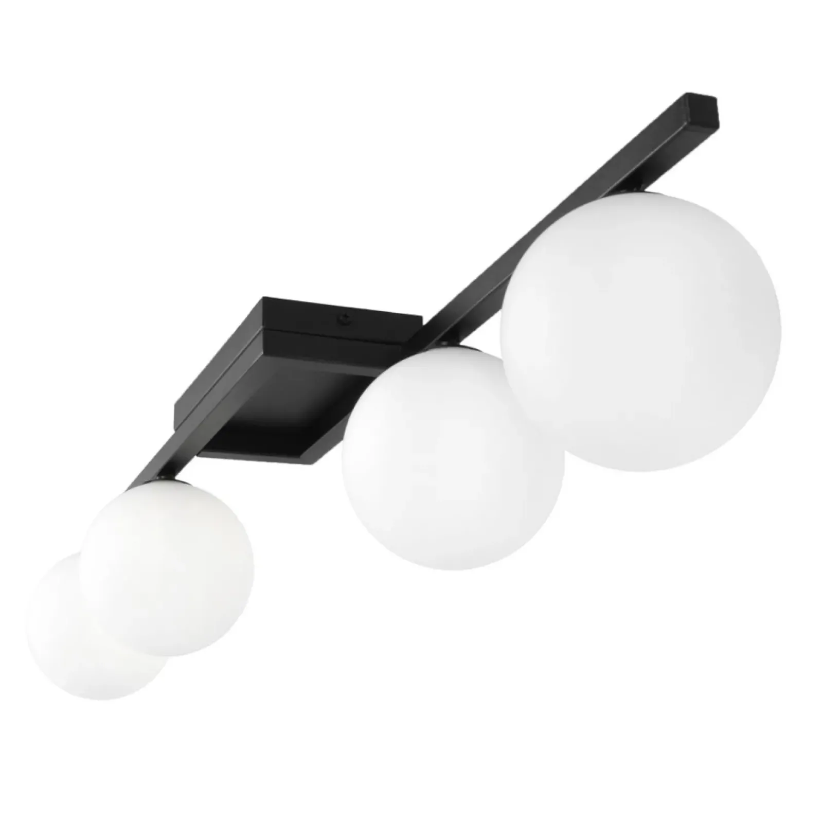 Sklep Kaja Lampa sufitowa w kolorze czerni i bieli, do jadalni K-5460 z serii KORFU Clearance