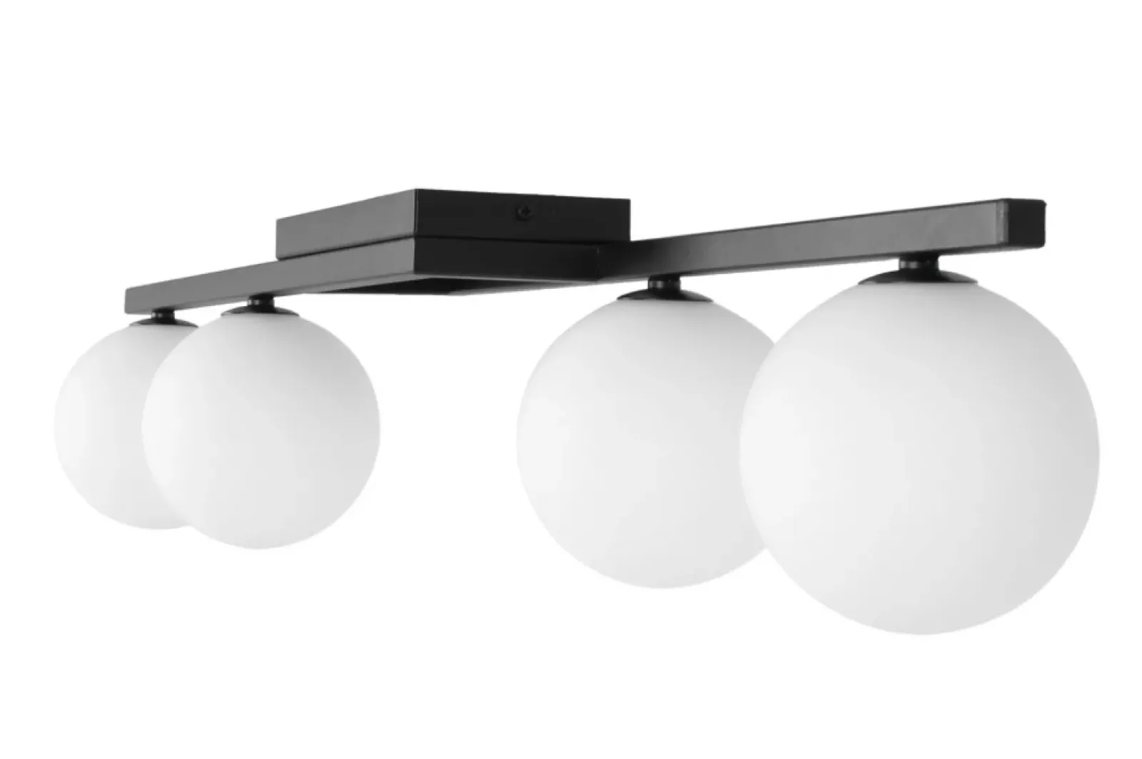 Sklep Kaja Lampa sufitowa w kolorze czerni i bieli, do jadalni K-5460 z serii KORFU Clearance
