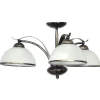 Sklep Kaja Lampa sufitowa w kolorze patyny, białe klosze LX 4037 KORFU | Kaja* Randole Tradycyjne