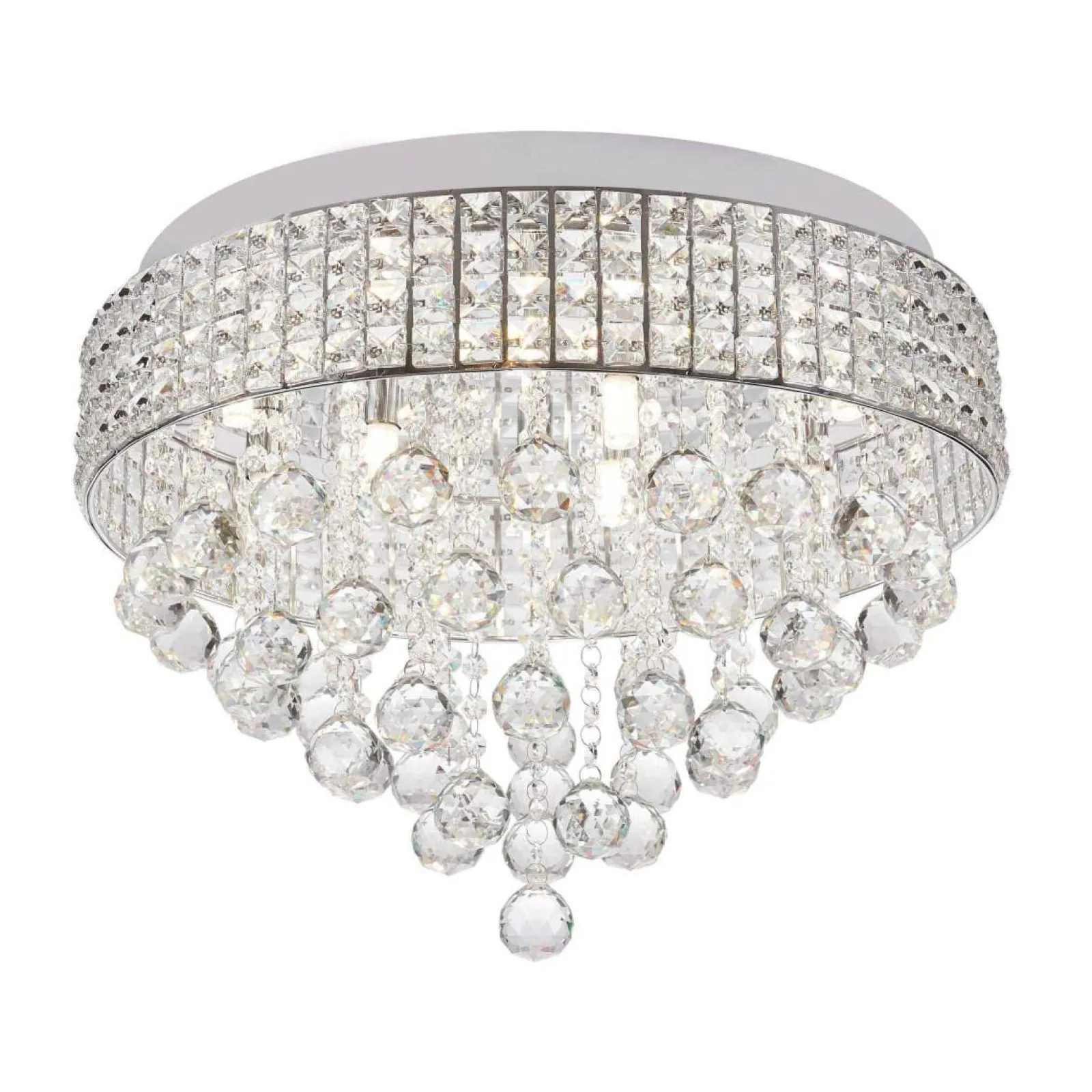 Sklep Kaja Lampa sufitowa w stylu glamour, do sypialni 19027-L z serii CAP* Plafony Nowoczesne