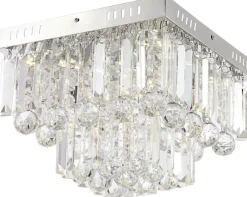 Sklep Kaja Lampa sufitowa w stylu glamour 98-44716 CARMINA | Kaja Oświetlenie* Lampy Led