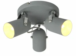 Sklep Kaja Lampa sufitowa w stylu industrialnym 98-66503 GRAY | Kaja Oświetlenie szary Outlet