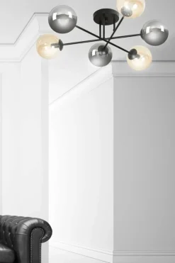 Sklep Kaja Lampa sufitowa z 6 dwukolorowymi kloszami 834/6B3 | Kaja Oświetlenie Cheap