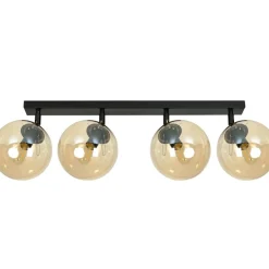 Sklep Kaja Lampa sufitowa z 4 kloszami w kolorze miodu 778/4 | Kaja Oświetlenie Discount