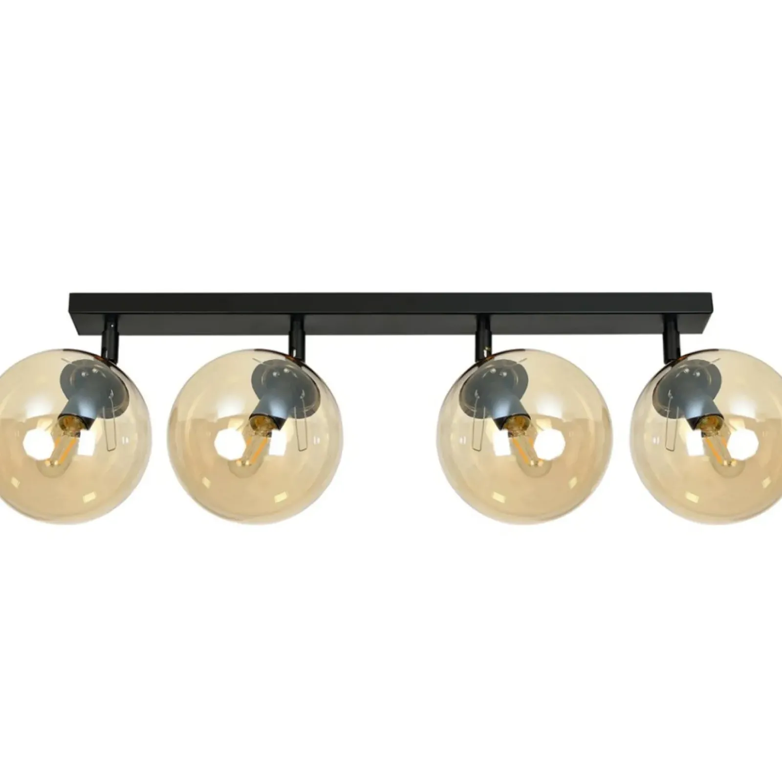 Sklep Kaja Lampa sufitowa z 4 kloszami w kolorze miodu 778/4 | Kaja Oświetlenie Discount
