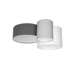 Sklep Kaja Lampa sufitowa z abazurami w trzech kolorach MLP64590 z serii STAN | Kaja Oświet New