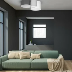 Sklep Kaja Lampa sufitowa z abazurami w trzech kolorach MLP64590 z serii STAN | Kaja Oświet New