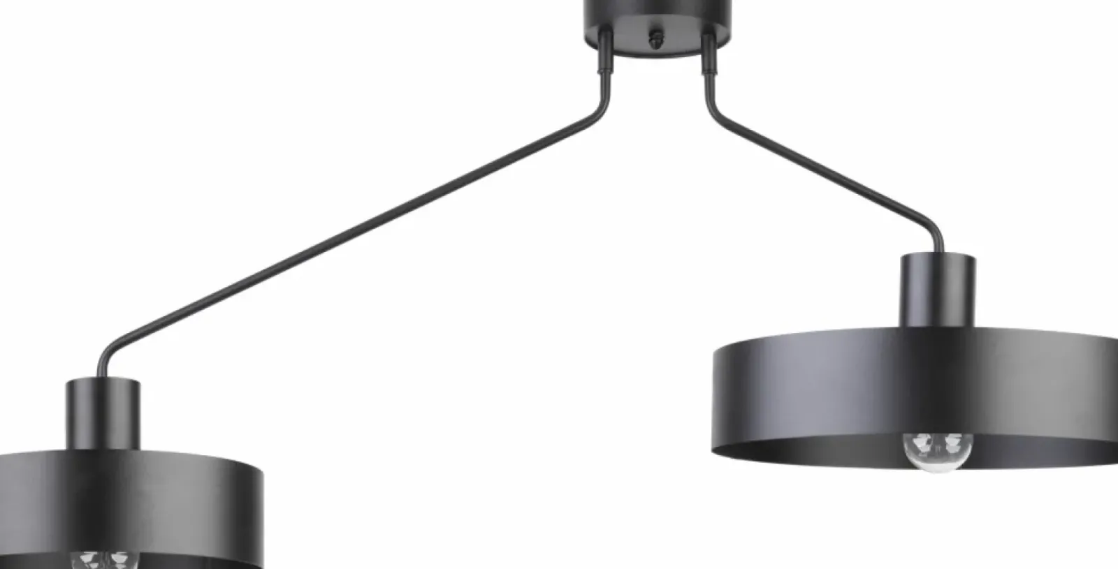 Sklep Kaja Lampa sufitowa z asymetrycznymi kloszami SIG 31531 z serii JUMBO czarny Cheap