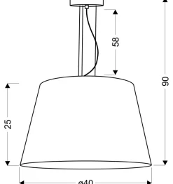Sklep Kaja Lampa sufitowa z biało-zielonym kloszem 31-27620 ENYO | Kaja* Randole Tradycyjne