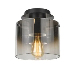 Sklep Kaja Lampa sufitowa z ciemnym kloszem MX17076-1A BK JAVIER | Kaja Hot