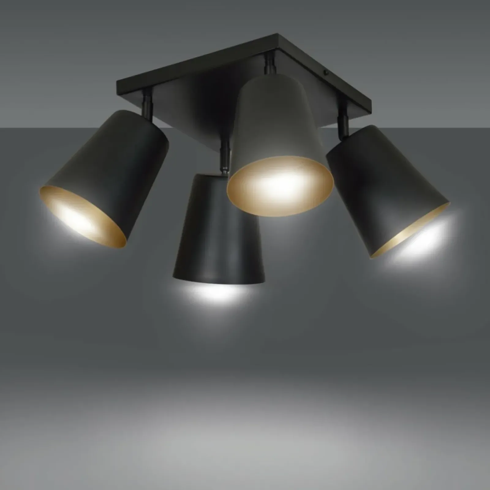 Sklep Kaja Lampa sufitowa z czterema źródłami światła 406/4 | Kaja Oświetlenie Flash Sale