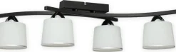 Sklep Kaja Lampa sufitowa z czterema kloszami O3244 P4 CZA + CH z serii ALTAR* Randole Tradycyjne