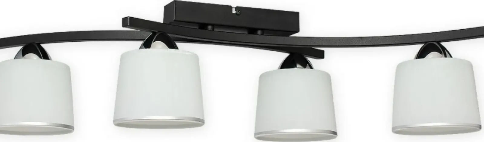 Sklep Kaja Lampa sufitowa z czterema kloszami O3244 P4 CZA + CH z serii ALTAR* Randole Tradycyjne