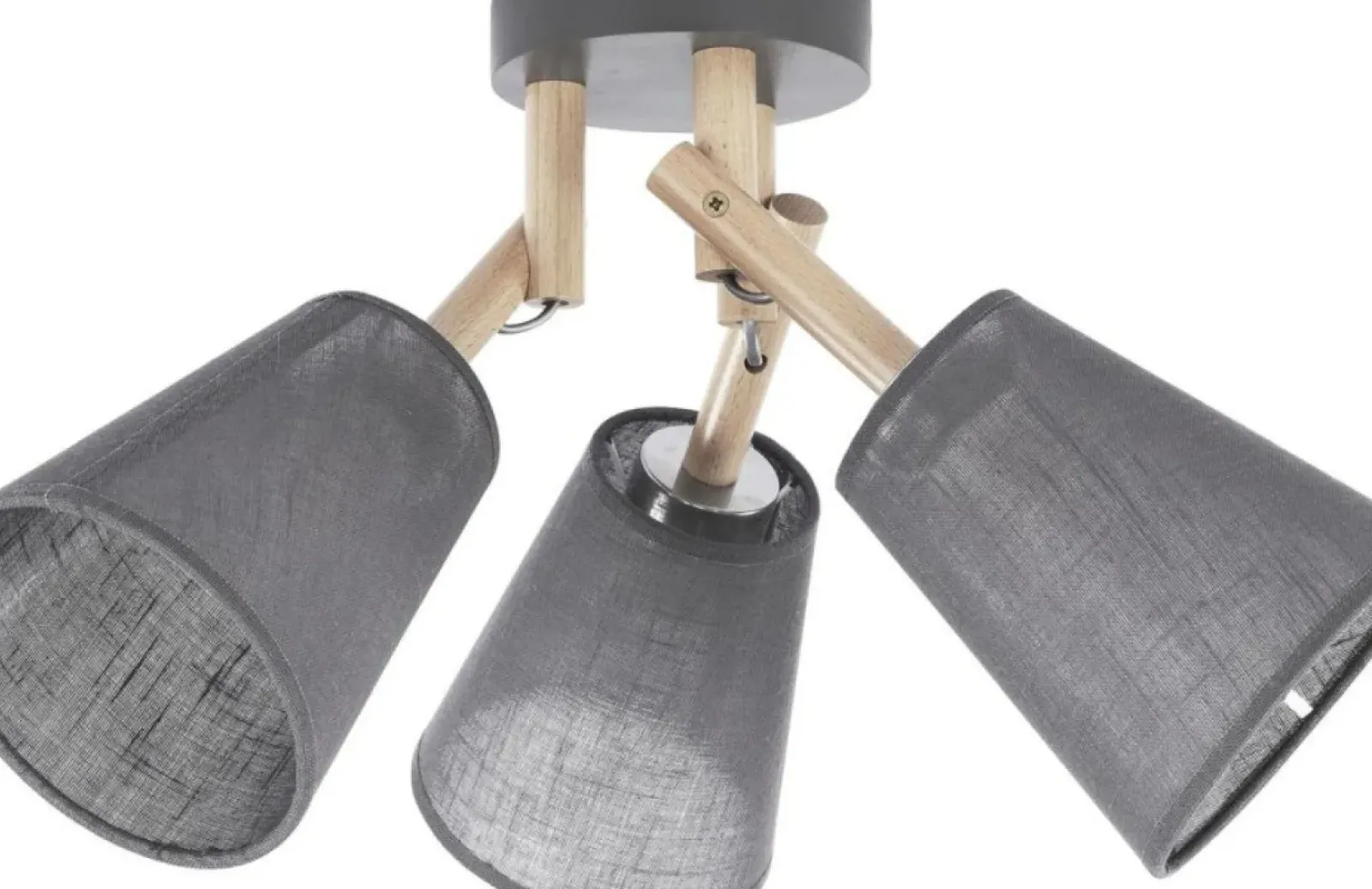 Sklep Kaja Lampa sufitowa z drewnianymi ramionami TK 658 VAIO GREY | Kaja Outlet