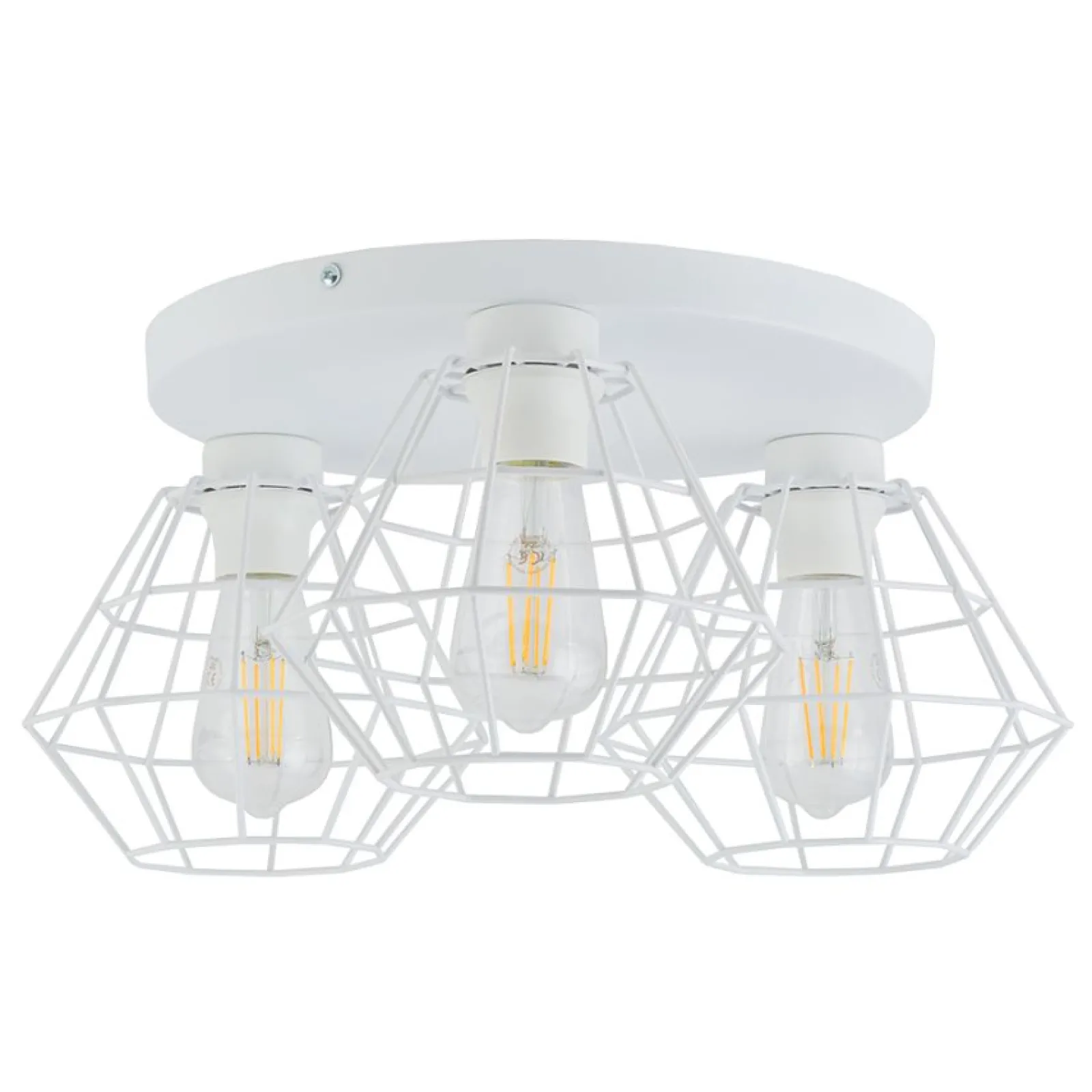 Sklep Kaja Lampa sufitowa z drucianymi kloszami TK 6214 z serii DIAMOND NEW* Plafony Nowoczesne