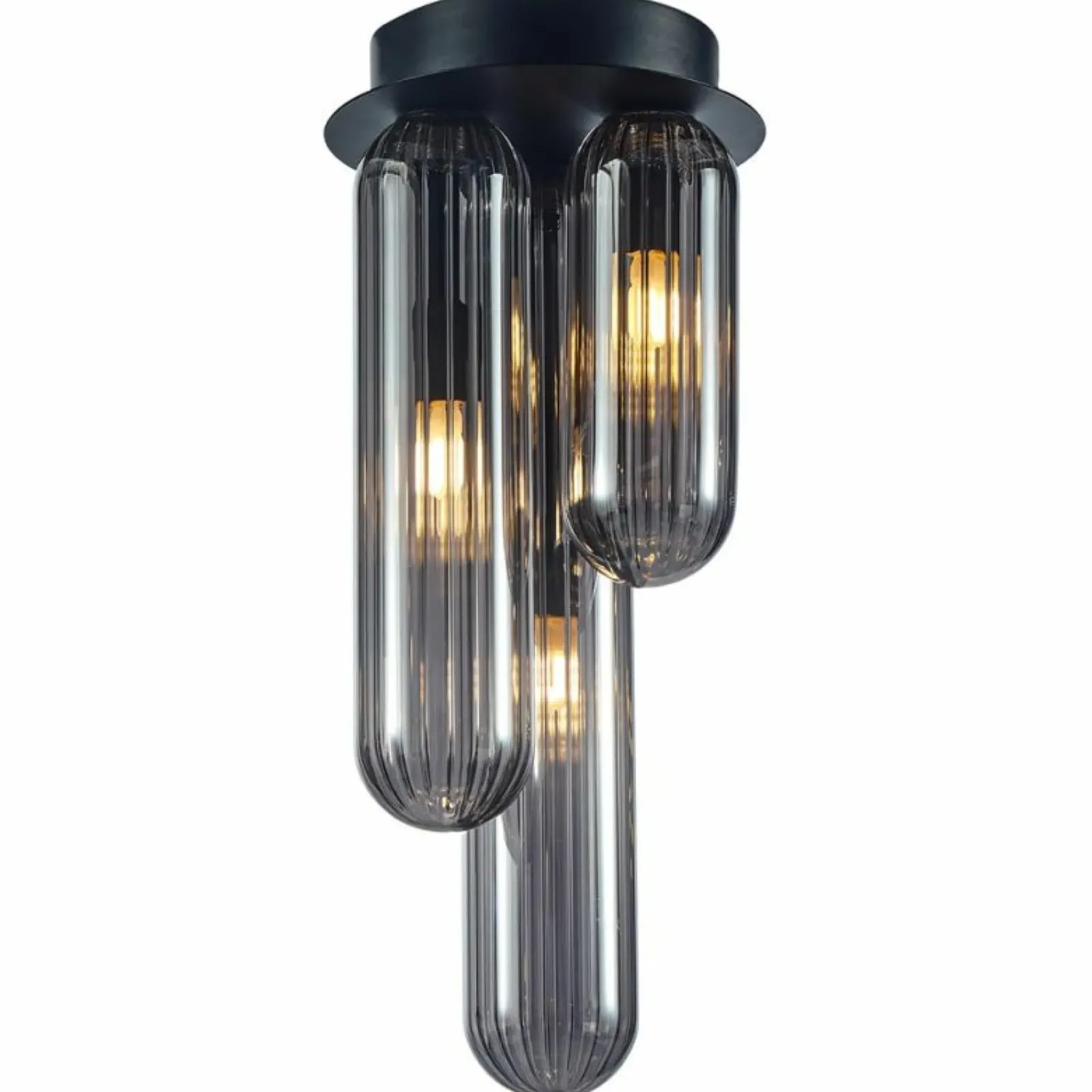 Sklep Kaja Lampa sufitowa z długimi, ciemnymi kloszami ML0339 PAX | Kaja New