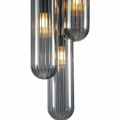 Sklep Kaja Lampa sufitowa z długimi, ciemnymi kloszami ML0339 PAX | Kaja New