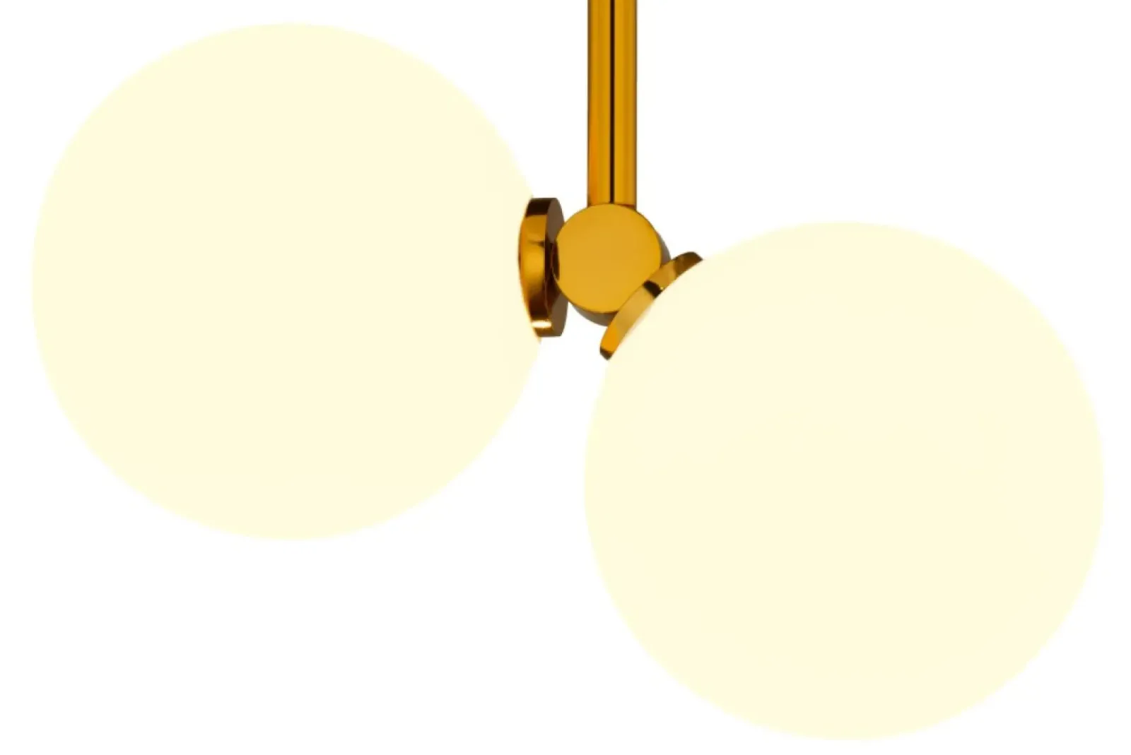 Sklep Kaja Lampa sufitowa z dwoma kloszami na żarówki G9 JUP 1919 z serii LUNA Flash Sale