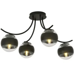 Sklep Kaja Lampa sufitowa z dwukolorowymi kloszami 1111/4 BOSTON | Kaja Cheap
