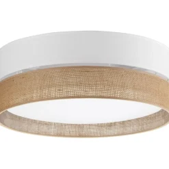 Sklep Kaja Lampa sufitowa z jutowym abażurem TK 6577 LINOBIANCO | Kaja Flash Sale