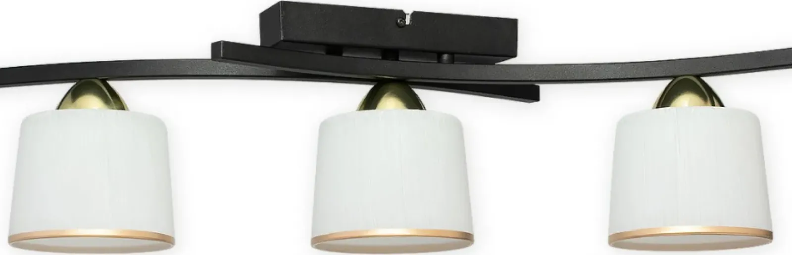 Sklep Kaja Lampa sufitowa z kloszami z rantami O3243 P3 CZA + ZL z serii ALTAR* Randole Tradycyjne