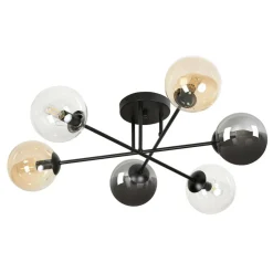 Sklep Kaja Lampa sufitowa z kolorowymi kloszami 834/6B2 | Kaja Oświetlenie Shop