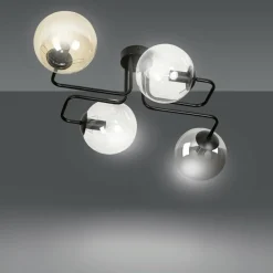 Sklep Kaja Lampa sufitowa z kolorowymi kloszami 843/4M1 | Kaja Oświetlenie Clearance